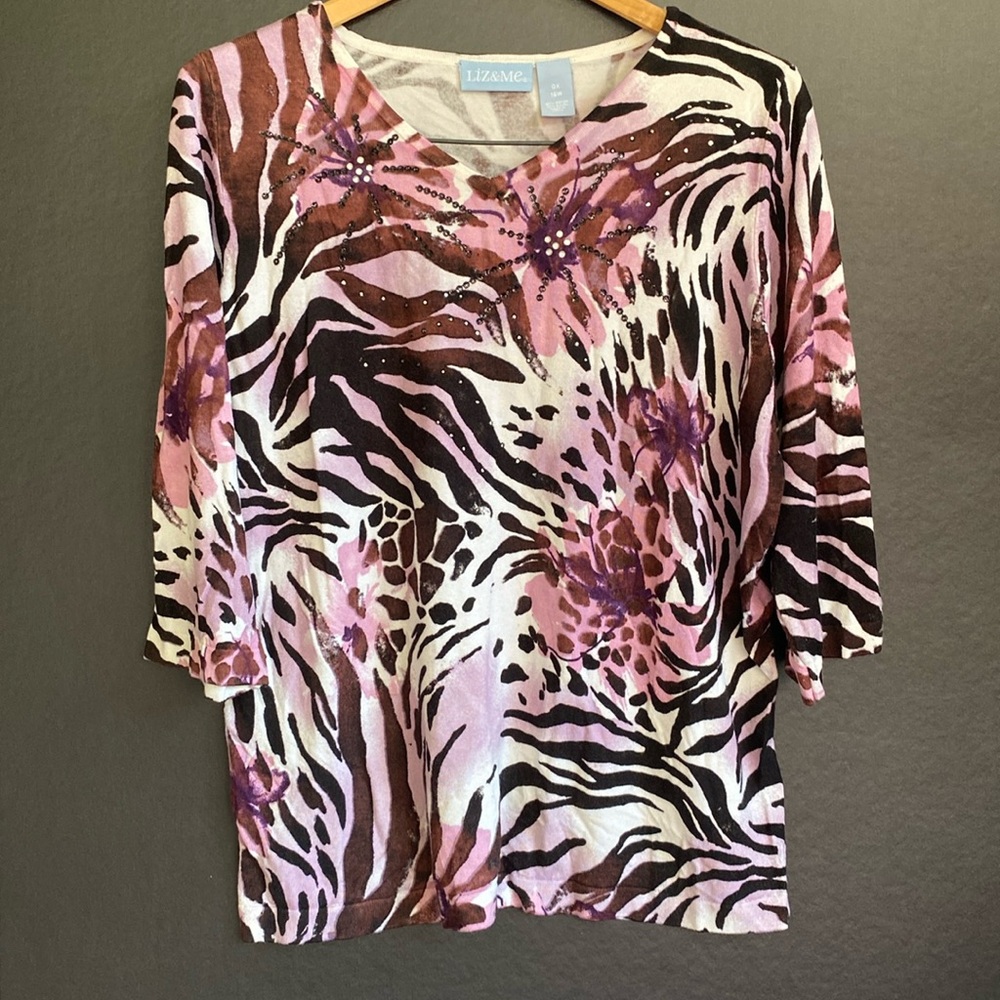 LIZ & ME Knit Top